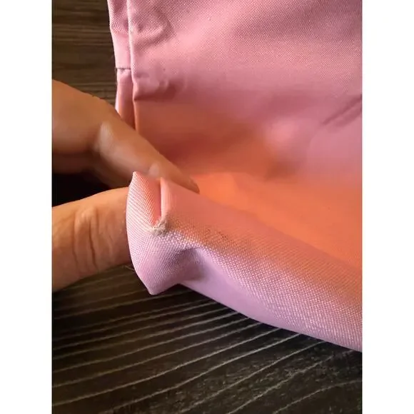 Longchamp XL Pink and Orange Top Handle Duffle Tote - Picture 5 of 16